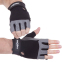 Перчатки для фитнеса и тренировок Zelart SB-161589 S-XXL черный-серый 1
