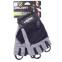 Перчатки для фитнеса и тренировок Zelart SB-161589 S-XXL черный-серый 10