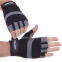 Перчатки для фитнеса и тренировок Zelart SB-161594 S-XXL черный-серый 1