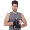 Перчатки для фитнеса и тренировок Zelart SB-161594 S-XXL черный-серый 6
