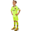 Форма футбольна дитяча з символікою футбольного клубу BARCELONA MESSI 10 виїзна 2019 SP-Planeta CO-7294 6-16лет салатовий 3