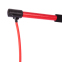 Палка гімнастична бодібар для фітнесу з еспандерами Body Shaper Stick PS F-931 1,3м чорний-червоний 1