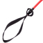 Палка гімнастична бодібар для фітнесу з еспандерами Body Shaper Stick PS F-931 1,3м чорний-червоний 2