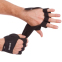 Перчатки-накладки для тяжелой атлетики и зала Zelart ZG-3615 S-XXL черный 2