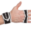 Перчатки-накладки для тяжелой атлетики и зала Zelart ZG-3616 S-XXL черный-белый 4