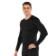 Лонгслив компрессионный спортивный LIDONG LD-1303 M-3XL черный 2