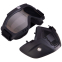 Захисна маска-трансформер окуляри окуляри пів-обличчя SP-Sport MT-009-BKS чорний 1