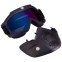 Защитная маска-трансформер очки пол-лица SP-Sport MT-009-BKB черный 1