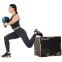 Бокс плиометрический тумба для кроссфита Плиобокс Wood Plyo box Zelart FI-4884-1 1шт 60см черный 13