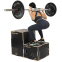 Бокс плиометрический тумба для кроссфита Плиобокс Wood Plyo box Zelart FI-4884-2 1шт 75см черный 14