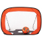 Складные футбольные ворота для тренировок PORAY SP-Sport PS-SN006 110x80x80см черный-оранжевый 2