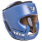 Шлем боксерский с полной защитой кожаный VELO VL-2219 М-XL цвета в ассортименте 0