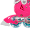 Роликовые коньки раздвижные детские Banwei BW-905-2 размер 31-38 цвета в ассортименте 6