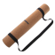 Коврик для йоги пробковый каучуковый с принтом Record FI-7156-10 183x61мx0.4cм коричневый 6