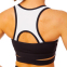 Костюм спортивный женский для фитнеса и тренировок лосины и топ V&X WX5004-CK5532-BK S-L черный-белый 1