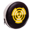 Лапа Пряма кругла для боксу та єдиноборств RIVAL MA-3301 27x27х6см 2шт чорний-жовтий 0
