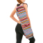 Сумка для йога килимка KINDFOLK Yoga bag SP-Sport FI-8362-1 помаранчевий-блакитний 2