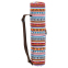 Сумка-чехол для йога коврика KINDFOLK Yoga bag SP-Sport FI-8365-1 оранжевый-голубой 6