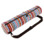 Сумка-чохол для йога килимка KINDFOLK Yoga bag SP-Sport FI-8365-1 помаранчевий-блакитний 10