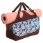 Сумка для йоги KINDFOLK Yoga bag SP-Sport FI-8366-2 розовый-голубой 18