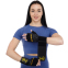 Перчатки для фитнеса и тяжелой атлетики кожаные GOLDS GYM BC-3603 S-XL черный 5