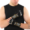 Перчатки для фитнеса и тяжелой атлетики VELO VL-3235 S-XL черный-белый-желтый 4