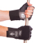 Перчатки для фитнеса и тяжелой атлетики кожаные VELO VL-8114 S-XL черный-серый 0