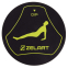 Набор кругов-маркеров для упражнений Zelart FI-2569 10шт черный 2