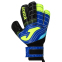 Воротарські рукавиці Joma BRAVE 401183-121 розмір 8-10 чорний-синій-жовтий 2