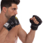 Рукавиці для змішаних єдиноборств MMA EVERLAST HEAVY BAG 4301LXL L-XL чорний-сірий 3