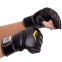 Рукавиці для змішаних єдиноборств MMA EVERLAST HEVY BAG 4301SM S-M чорний-сірий 2