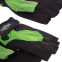 Рукавиці для фітнесу та тренувань Zelart SB-161740 XS-M чорний-зелений 4