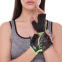 Перчатки для фитнеса и тренировок Zelart SB-161743 XS-M черный-салатовый 5