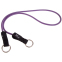 Эспандер трубчатый для фитнеса с кольцом DOUBLE CUBE DT-1002R-10LB 5,8х8,3x1200мм нагрузка 4,5кг фиолетовый 0