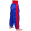 Штани для кікбоксингу дитячі MATSA KICKBOXING MA-6733 6-14років синій-червоний 1