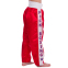 Штаны для кикбоксинга детские MATSA KICKBOXING MA-6735 6-14лет красный-белый 1