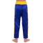 Штаны для кикбоксинга детские MATSA KICKBOXING MA-6736 6-14лет синий-желтый 2