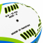 М'яч для регбі SOCCER STAR R-5341-5 №5 білий-синій-салатовий 2