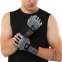 Перчатки для фитнеса и тяжелой атлетики VELO VL-8122 S-XL серый-черный 4