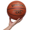 Мяч баскетбольный Composite Leather SPALDING 76950Y ROOKIE GEAR №5 оранжевый 4