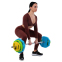 Штанга для фітнесу (фітнес памп) LiveUp LP8035-20 довжина-1,4м 28мм 20кг різнокольоровий 15