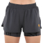 Шорты спортивные двойные 2 в 1 женские Joma INDOOR GYM 902887-100 S-XL черный 1
