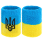 Напульсник спортивный махровый Герб Украины BC-9280 1шт цвета в ассортименте 5