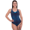 Купальник для плавання суцільний спортивний жіночий ARENA GINA LIGHT CROSS AR000011-708 36-40-USA синій 0