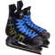 Коньки хоккейные Zelart Z-0886 размер 37-46 черный-синий-желтый 9