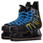Коньки хоккейные Zelart Z-0886 размер 37-46 черный-синий-желтый 10