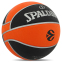 Мяч баскетбольный резиновый SPALDING TF 150 EURO TURK 84506Z размер 7 черный-оранжевый 1