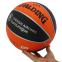 Мяч баскетбольный резиновый SPALDING TF 150 EURO TURK 84506Z размер 7 черный-оранжевый 5