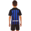 Форма футбольная детская с символикой футбольного клуба INTER MILAN домашняя 2019 SP-Planeta CO-8037 6-14 лет синий-черный 0