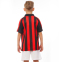 Форма футбольная детская с символикой футбольного клуба AC MILAN домашняя 2019 SP-Planeta CO-8039 6-14 лет красный-черный 0